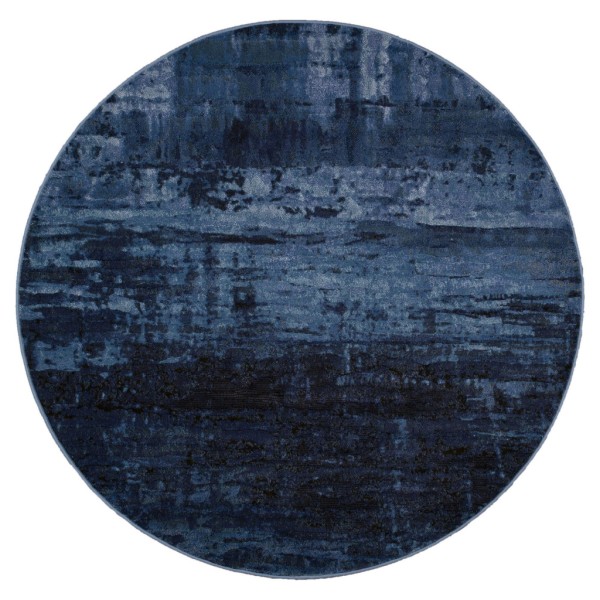Sturtons - Large Circular Rug Blue Galleria